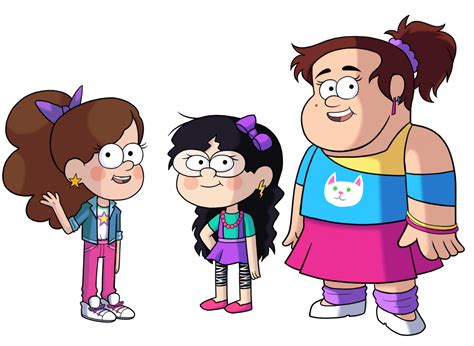 grenda gravity falls|mabel candy grenda and pacifica.